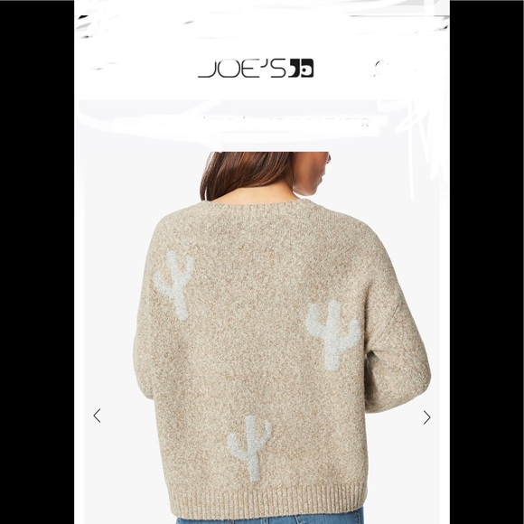 💕JOES CACTUS SWEATER S💕 - Picture 2 of 4